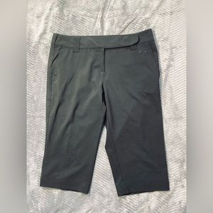 Womens Oakley Albatross Golf Capri Pants Black 12